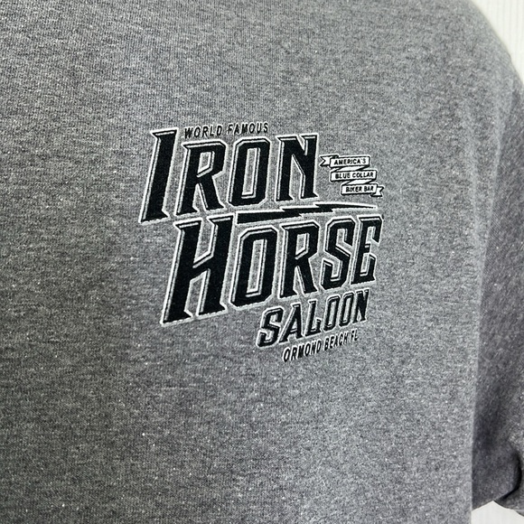 Port & Company - Iron Horse World Famous Garage Edition Pinup Girl T Shirt LG - Picture 3 of 9